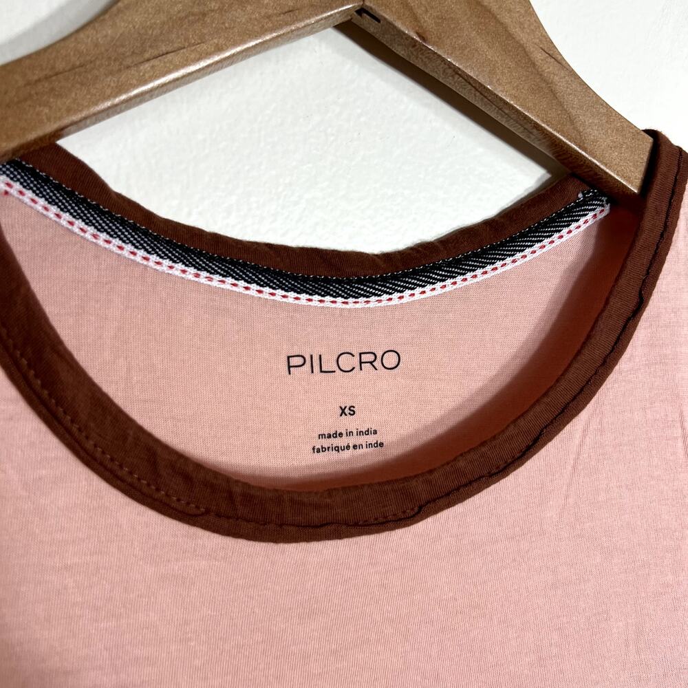 Pilcro Peach Ringer Tee - Picture 2 of 4